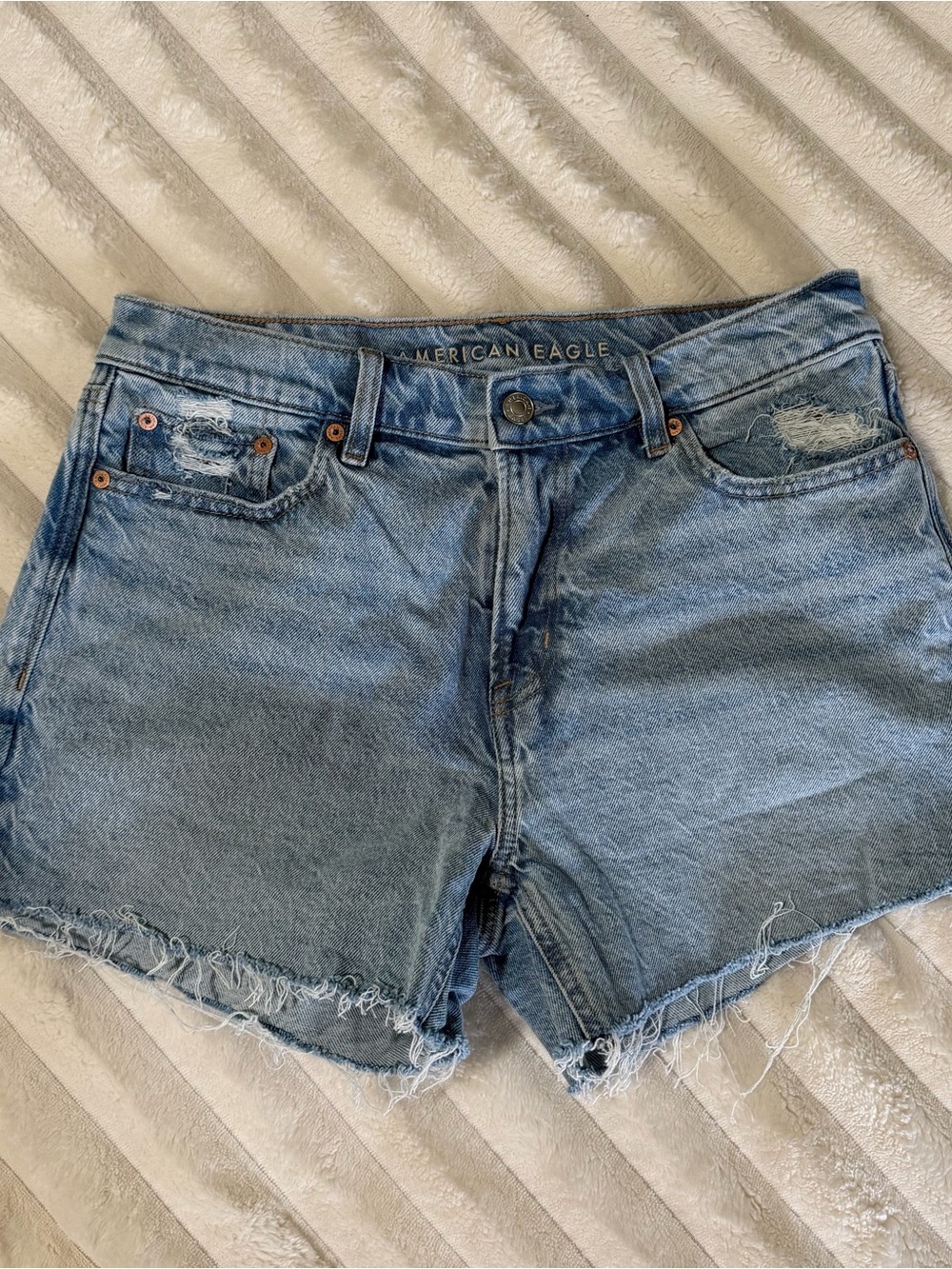 American Eagle Outfitters Denim Jean Shorts - Blue